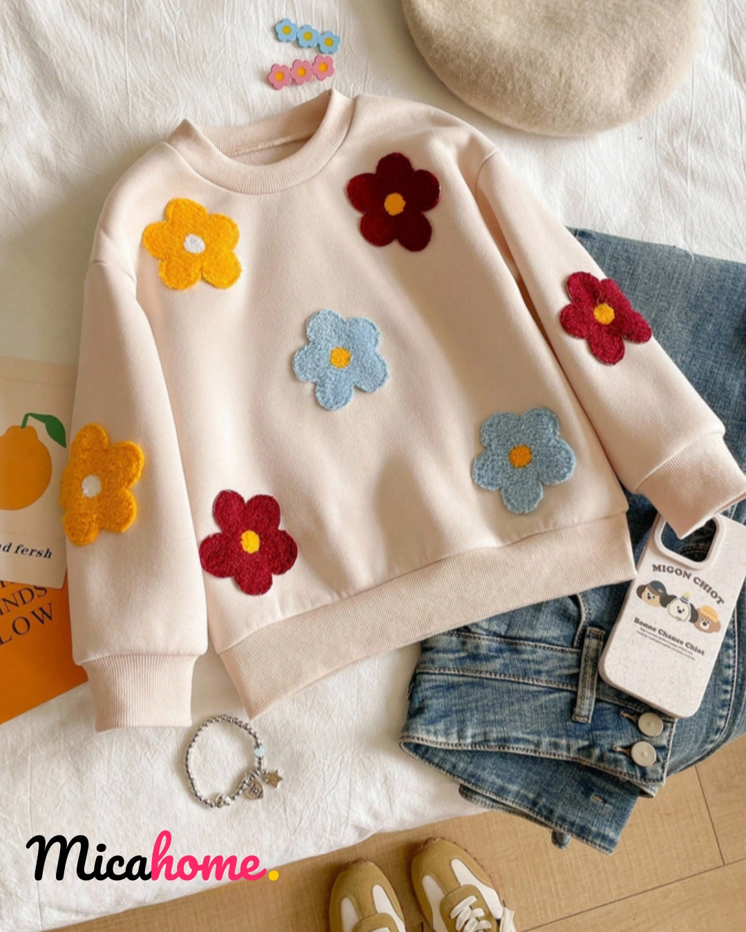Chompa dreams para niñas