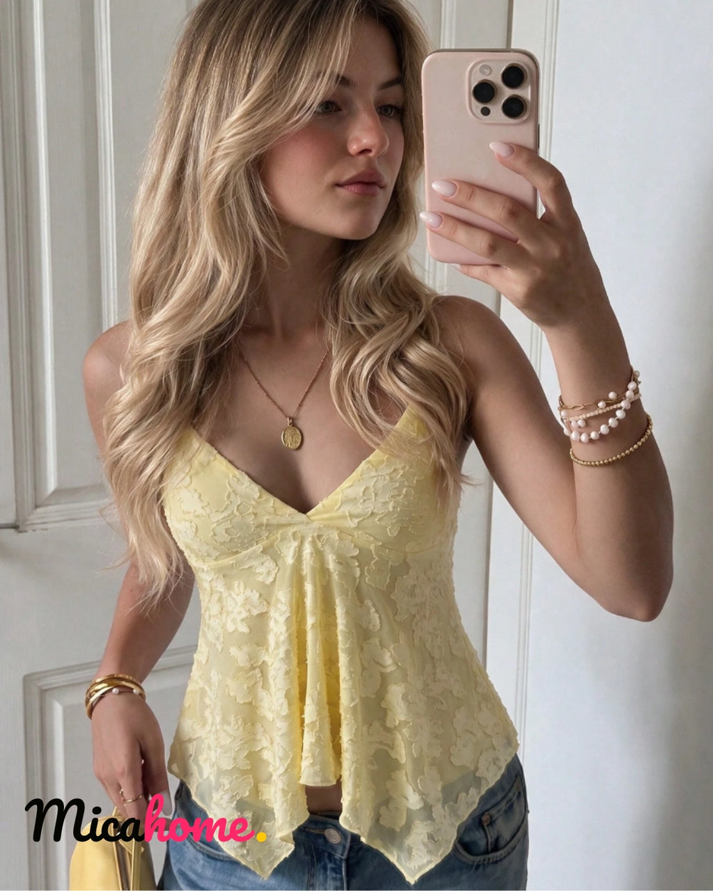 Blusa chic elegante