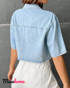 Camisa mezclilla