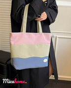 Bolso multicolor de gran capacidad
