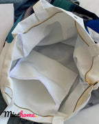 Bolso tote con diseño gráfico