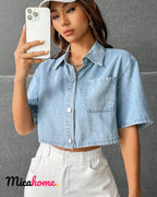 Camisa mezclilla