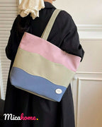 Bolso multicolor de gran capacidad