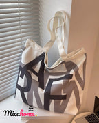 Bolso tote con diseño gráfico