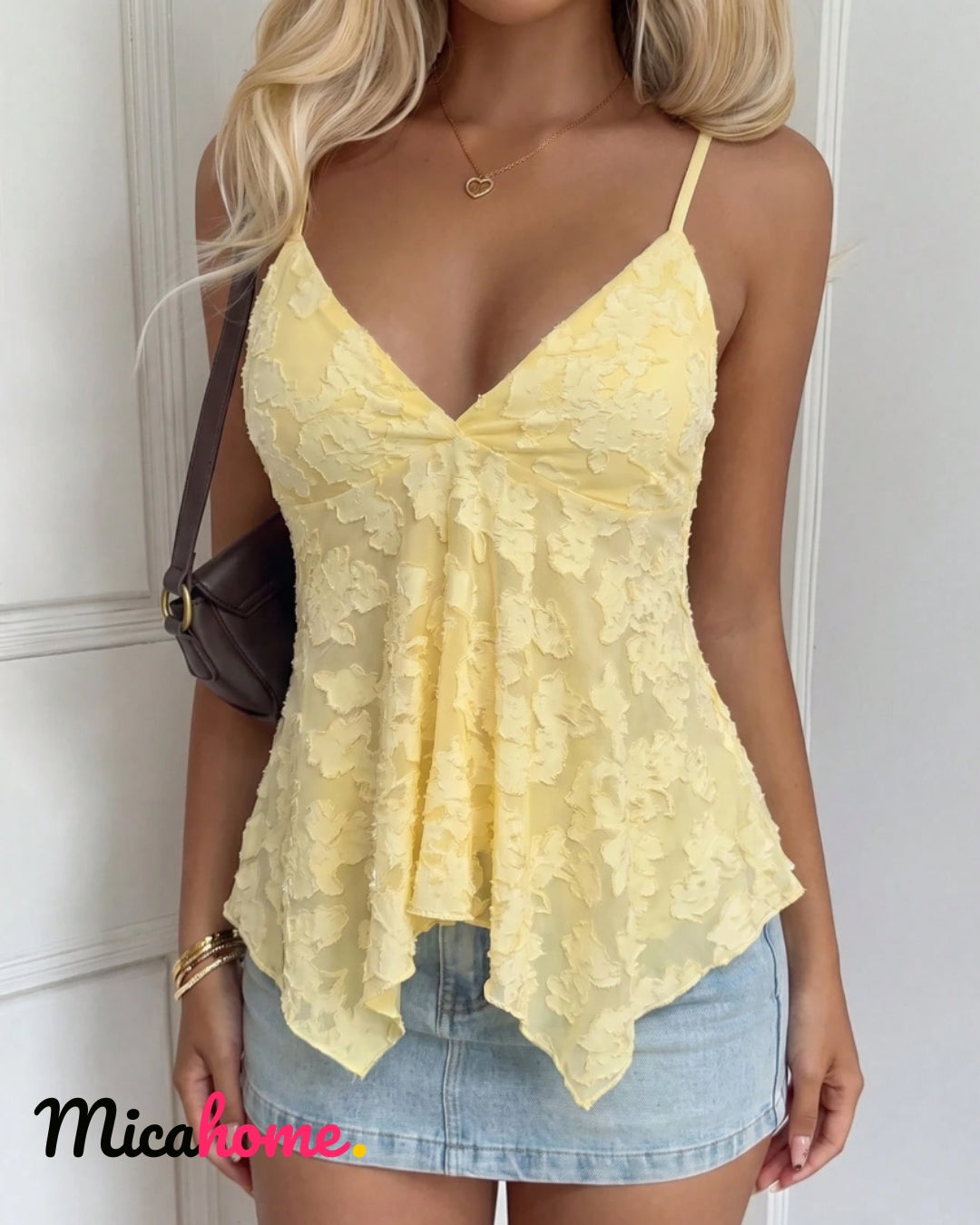 Blusa chic elegante